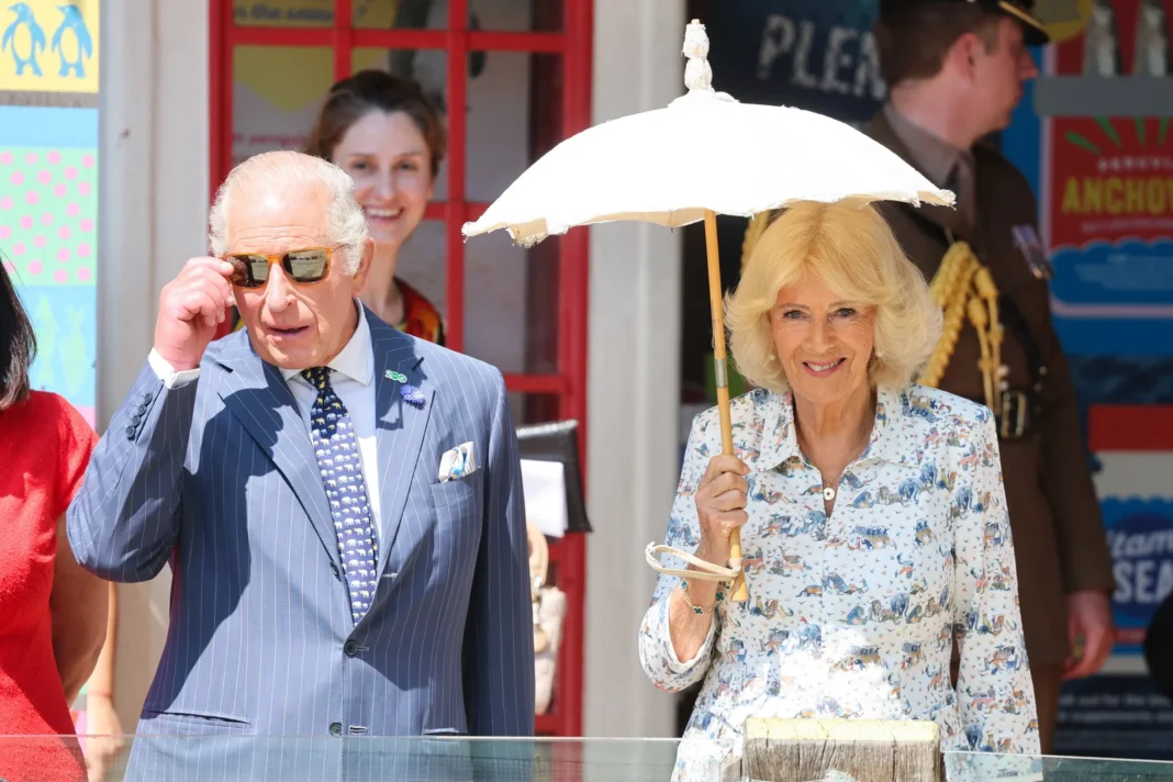 Charles replaced the 145-year-old Sandringham Flower Show. The King and Queen arrive by carriage Charles replaced the 145-year-old Sandringham Flower Show. The King and Queen arrive by carriage