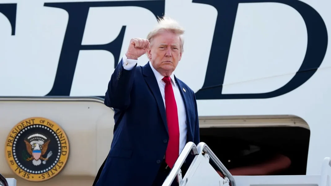 Trump debuted his new Air Force One today. Qatar gave it to him. Qatar is also brokering his Iran deal Trump debuted his new Air Force One today. Qatar gave it to him. Qatar is also brokering his Iran deal