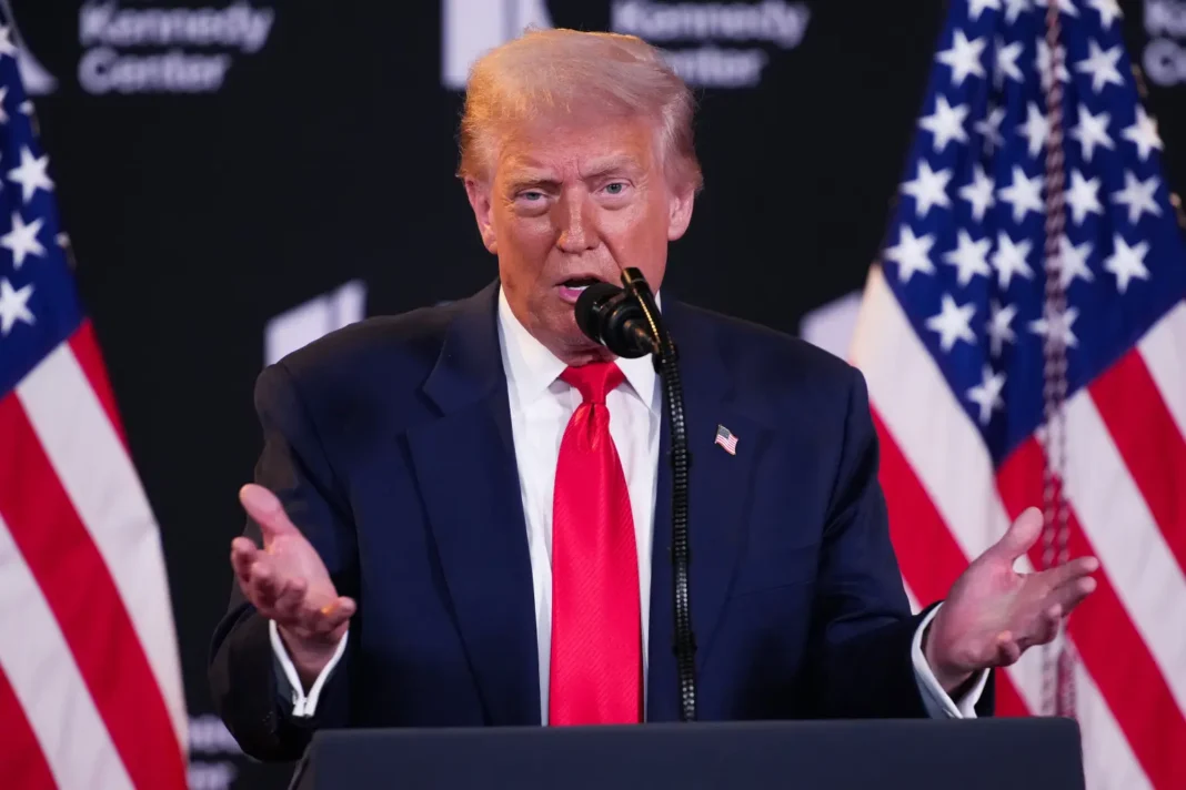 Trump’s name may now be load-bearing at the Kennedy Center Trump’s name may now be load-bearing at the Kennedy Center