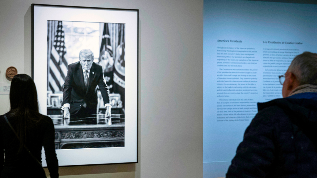 Trump found a museum exhibit that was not enough about Trump Trump found a museum exhibit that was not enough about Trump