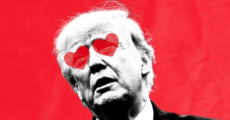 Trump Stops Rally To Flirt With Fan Trump Stops Rally To Flirt With Fan