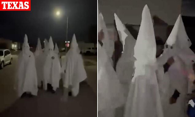 KKK Roams Texas Neighborhood KKK Roams Texas Neighborhood